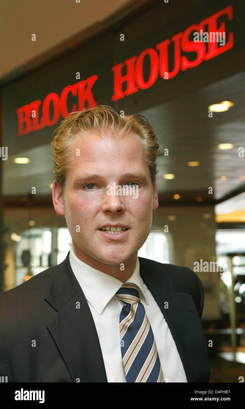 Dirk Block, CEO of Block Group Holding, is pictured at a restaurant of