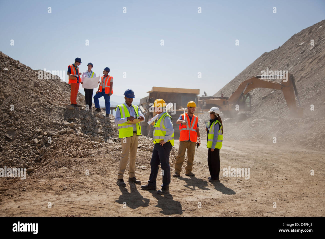 Quarry Workers Stock Photos & Quarry Workers Stock Images Alamy