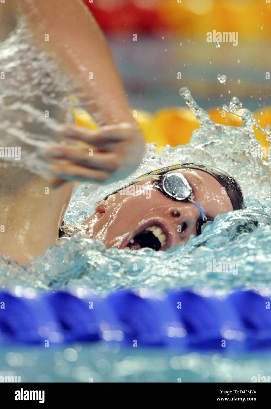 Jaana Ehmcke from Germany competes in the women's 800 women's 800 m