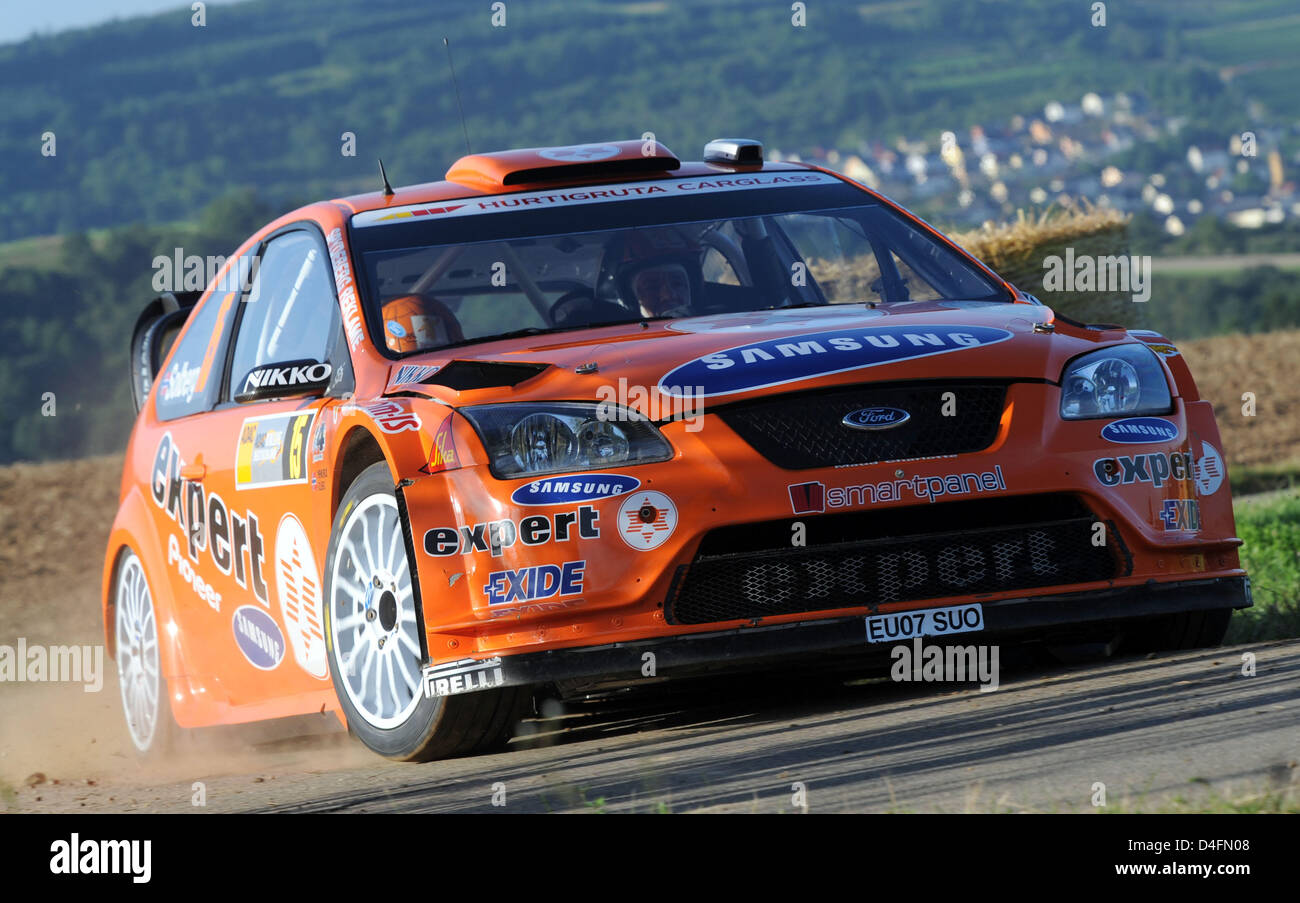 Norwegian Henning Solberg And His Co Pilot Cato Menkerud Seen In Stock Photo Alamy