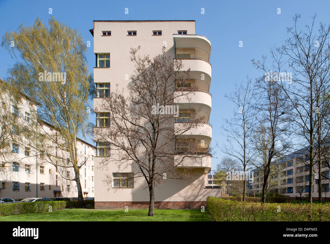 Berlin Germany Residential Buildings In The Carl Legien Estate Stock