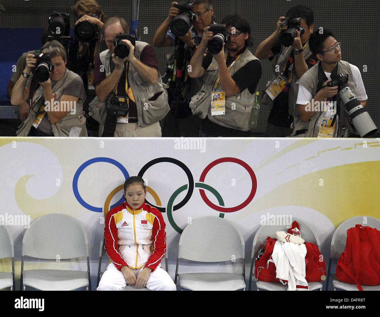 Fei Cheng of China seen during the Women's Beam Final in the National ...