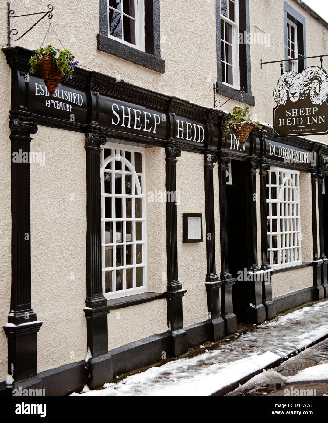 Sheep Heid Inn, Duddingston Village, Edinburgh, Scotland UK, Europe 2013 Stock Photo