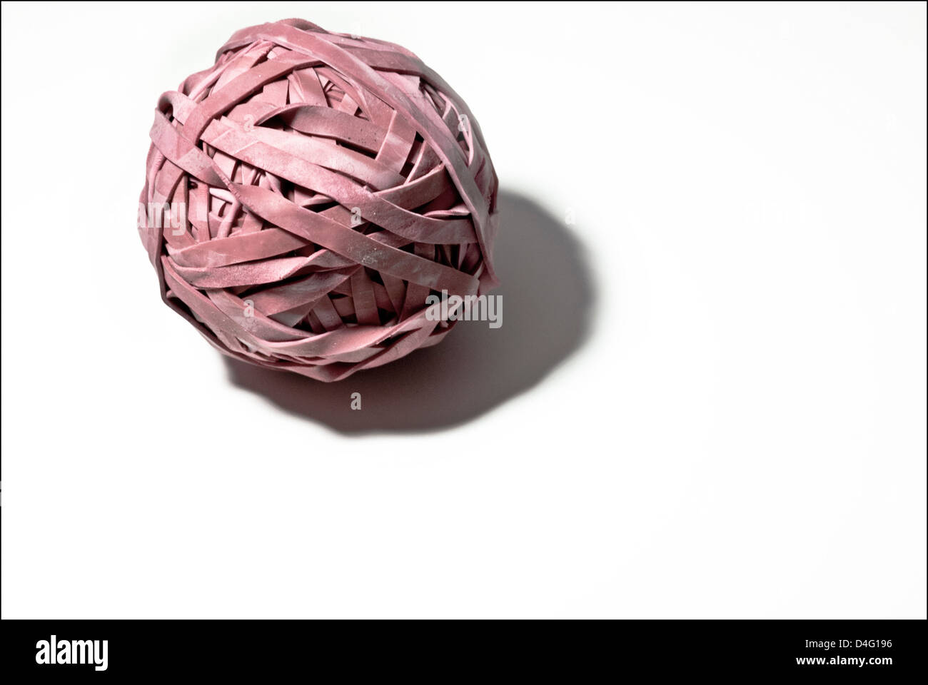 Rubber Band Ball Stock Photo