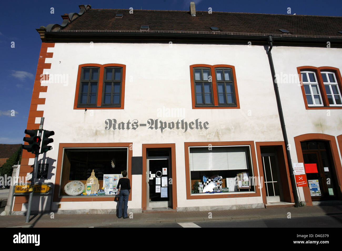 The birth house of the Lehmann brothers, founders of US investment bank  'Lehman Brothers', captured in Rimpar, Germany, 19 September 2008.  Heinrich, Emanuel and Mayer Lehman migrated to the USA in the