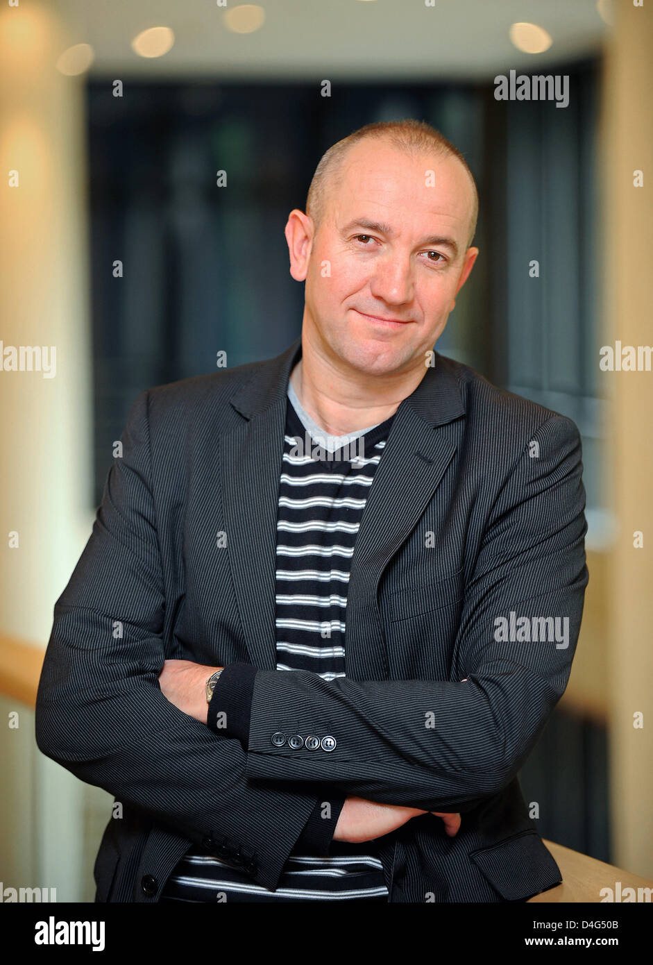 French author and playwright Philippe Claudel is pictured in Berlin, Germany, 01 October 2008. Photo: Gero Breloer Stock Photo