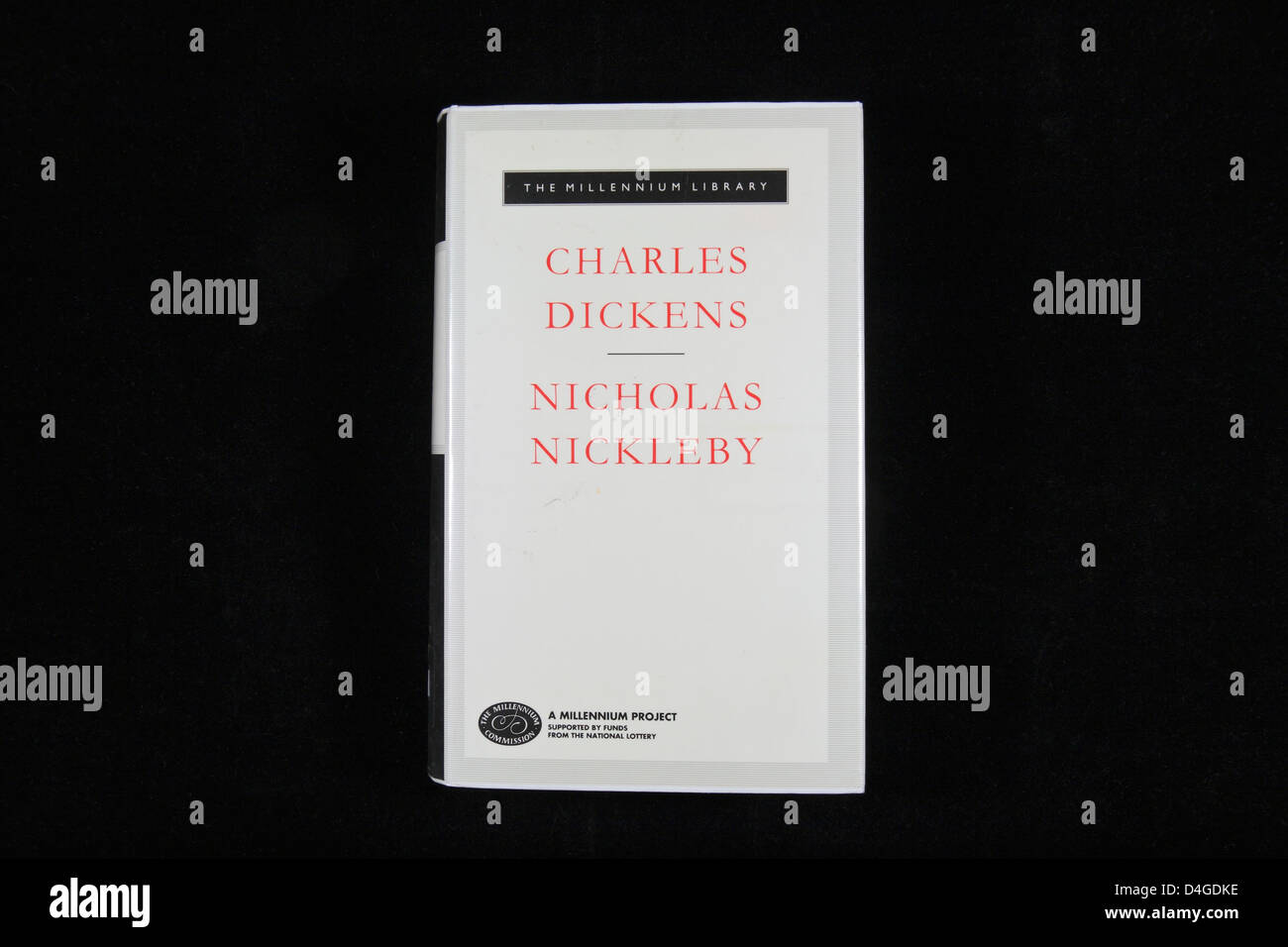 Nicholas Nickleby" by Charles Dickens, part of the Everyman's Millennium  Project collection Stock Photo - Alamy