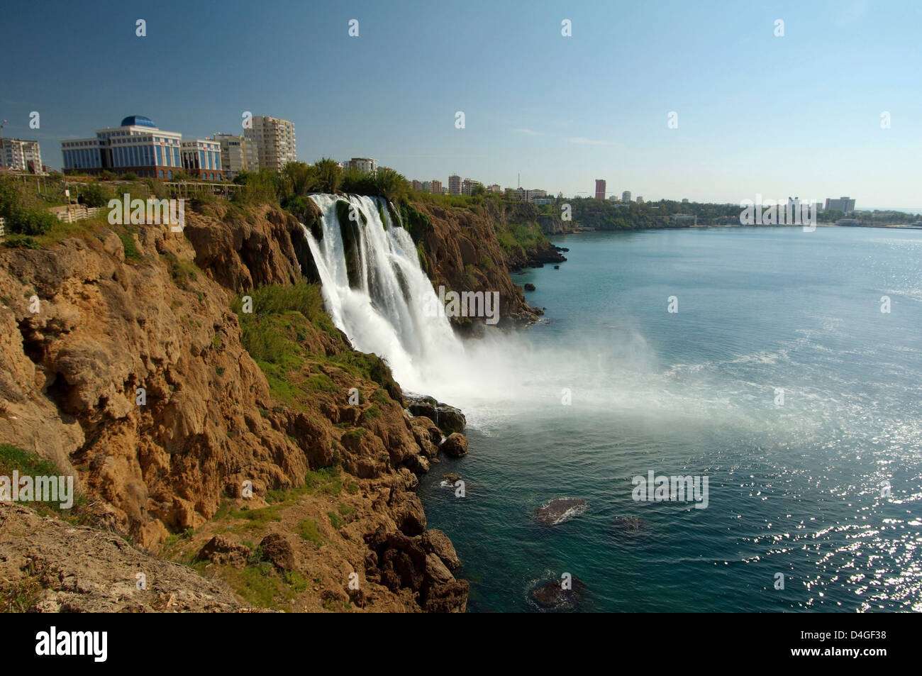 Waterfall, Antalya, Turkey, Western Asia Stock Photo