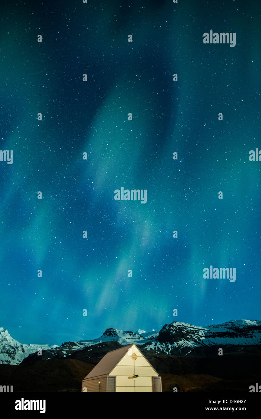 Northern lights - Aurora Borealis in Iceland Stock Photo - Alamy