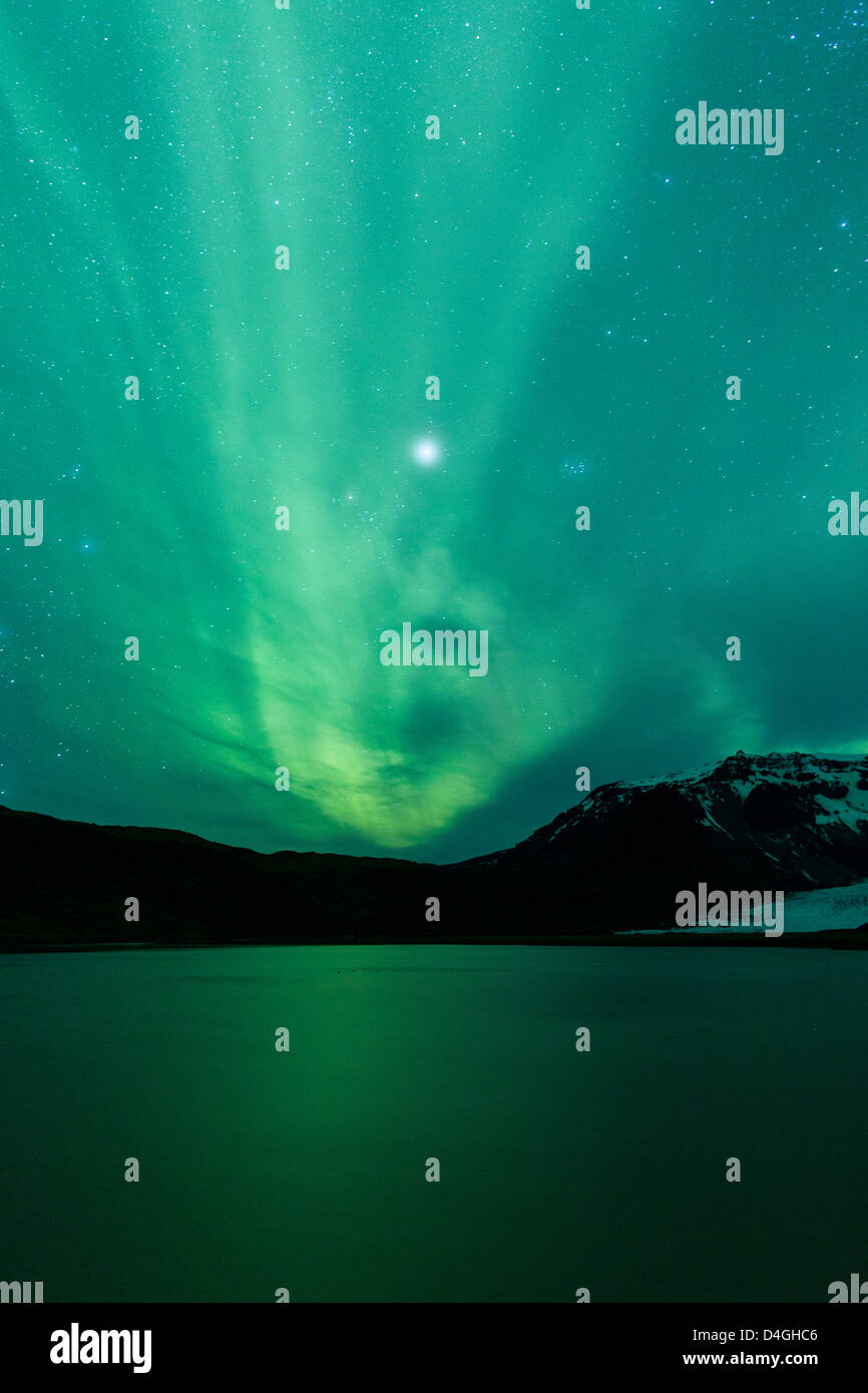 Northern lights - Aurora Borealis in Iceland Stock Photo - Alamy