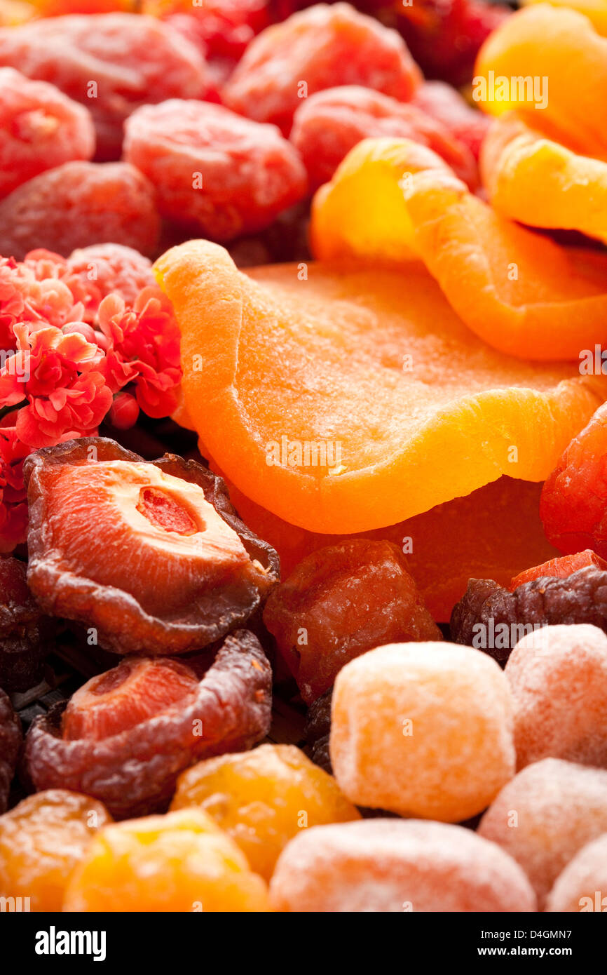 photo Nona Fruit In Mandarin https www alamy com stock photo various chinese traditional preserved fruits 54457235 html