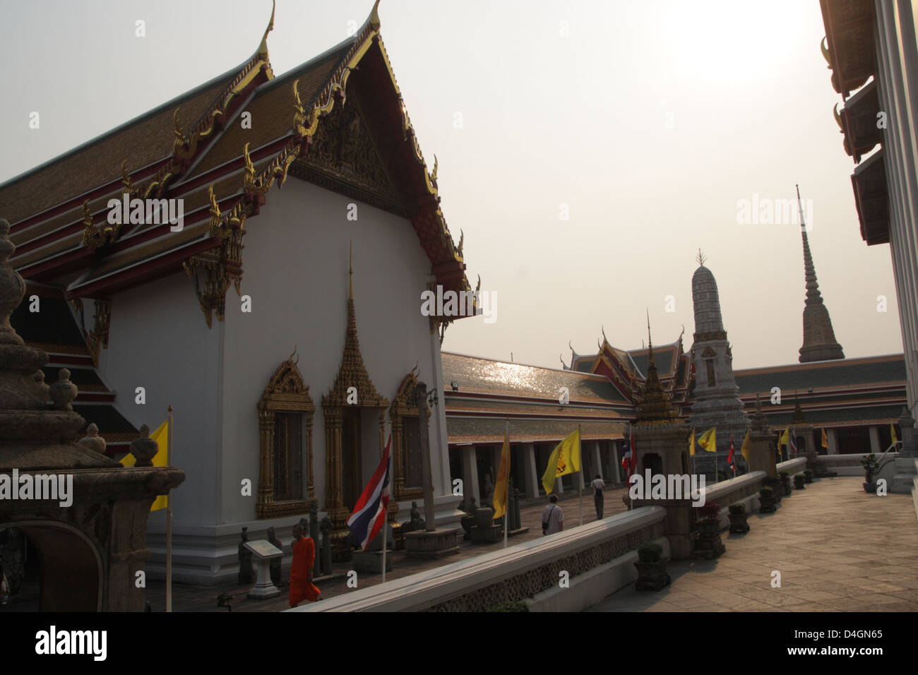 Wat Pho temple in Bangkok , Thailand Stock Photo - Alamy