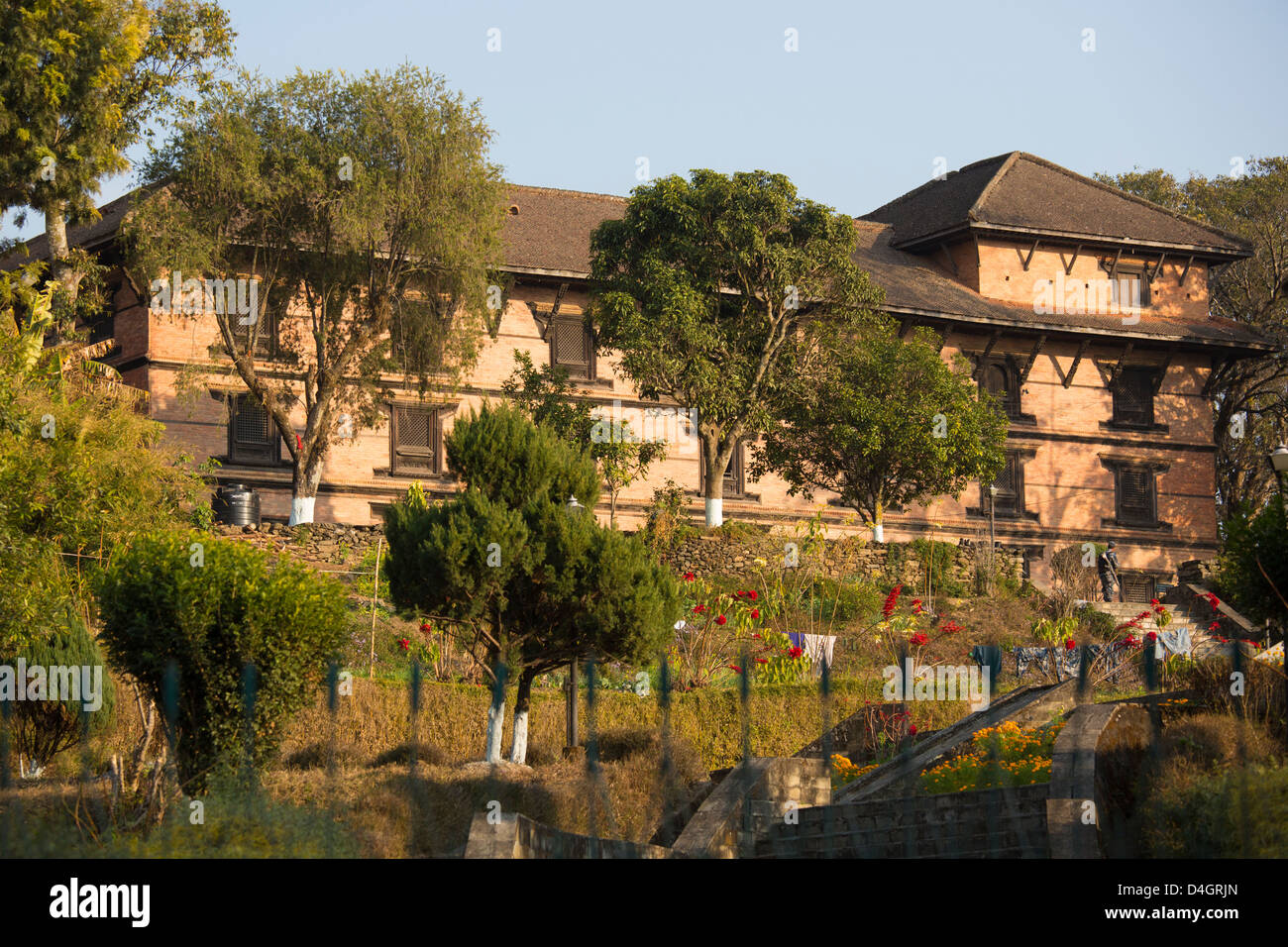 Newari Palace, Tallo Durbar, Gorkha Museum, Gorkha, Nepal Stock Photo