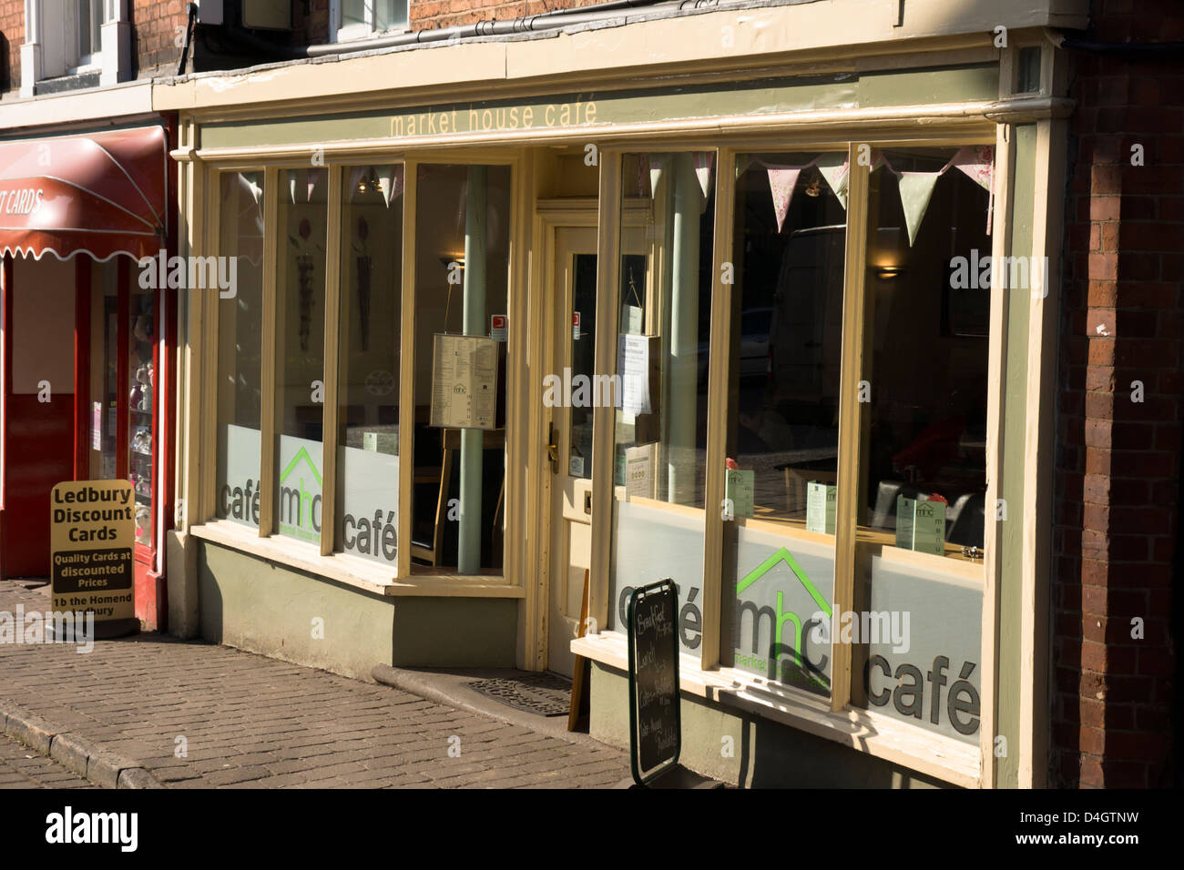 Market House Ledbury Herefordshire England High Resolution Stock