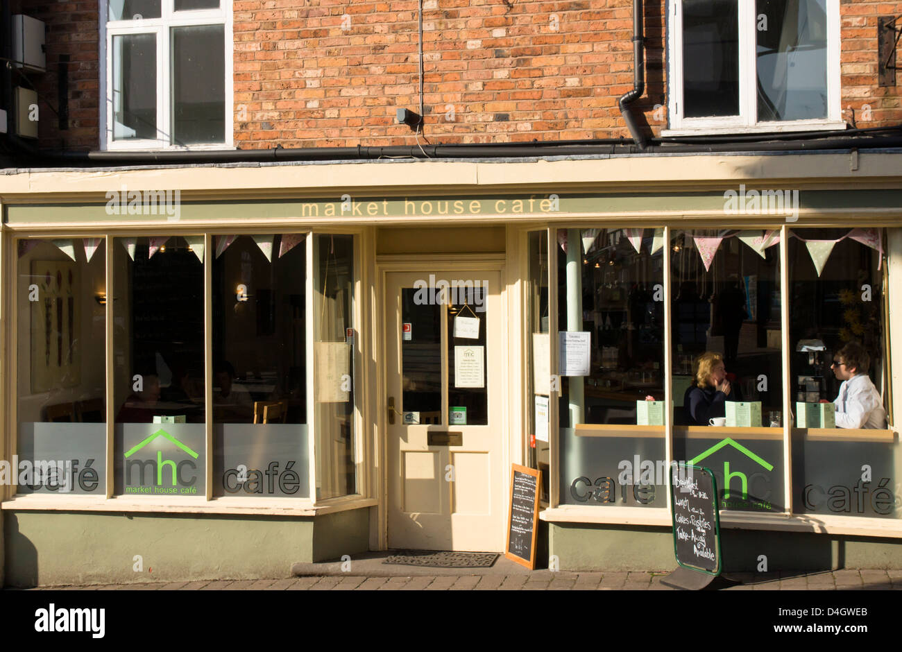 Ledbury, a country town in Herefordshire, England. The Market House