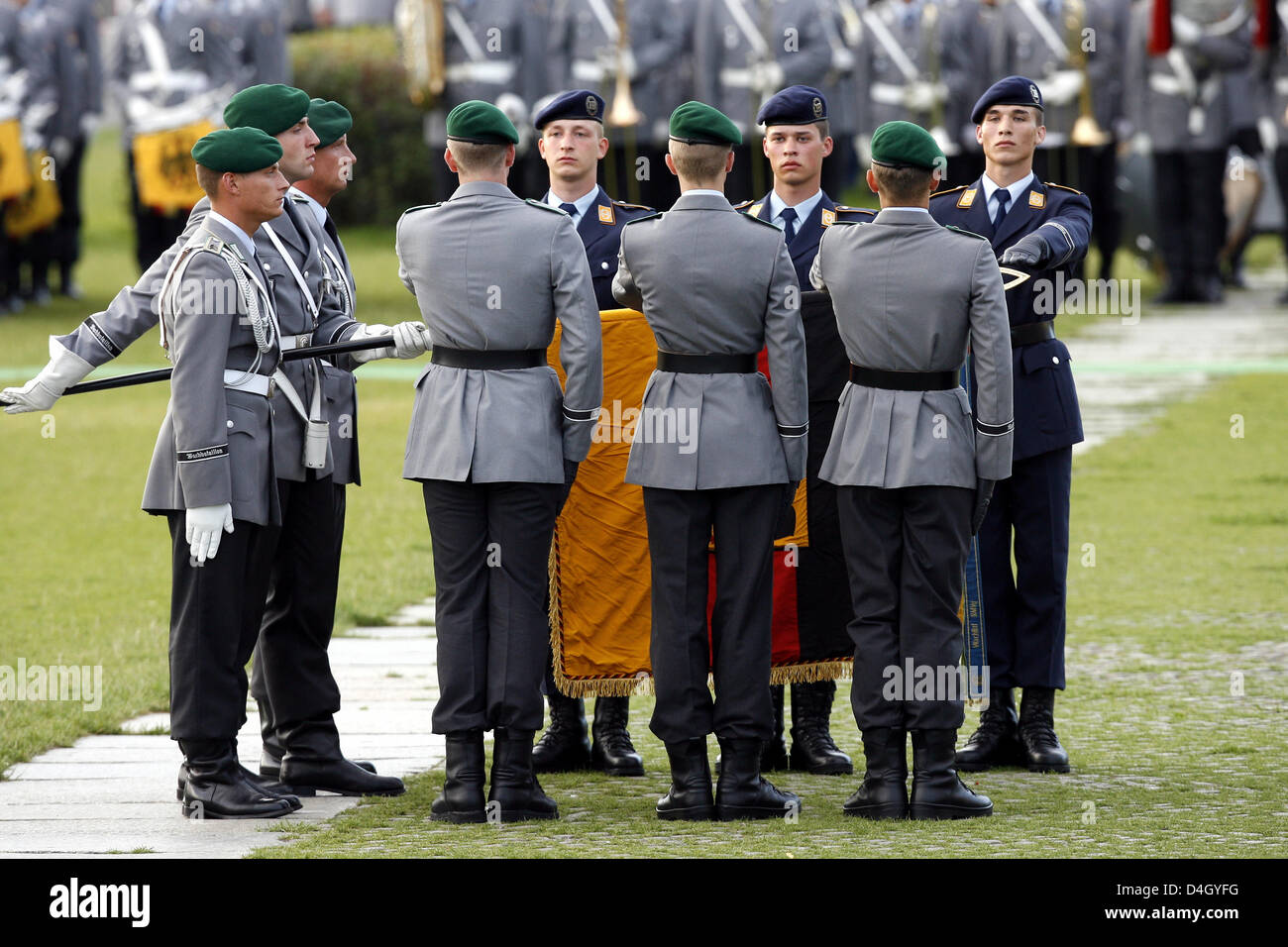 Bundeswehr soldiers in dress uniform hi-res stock photography and images -  Alamy