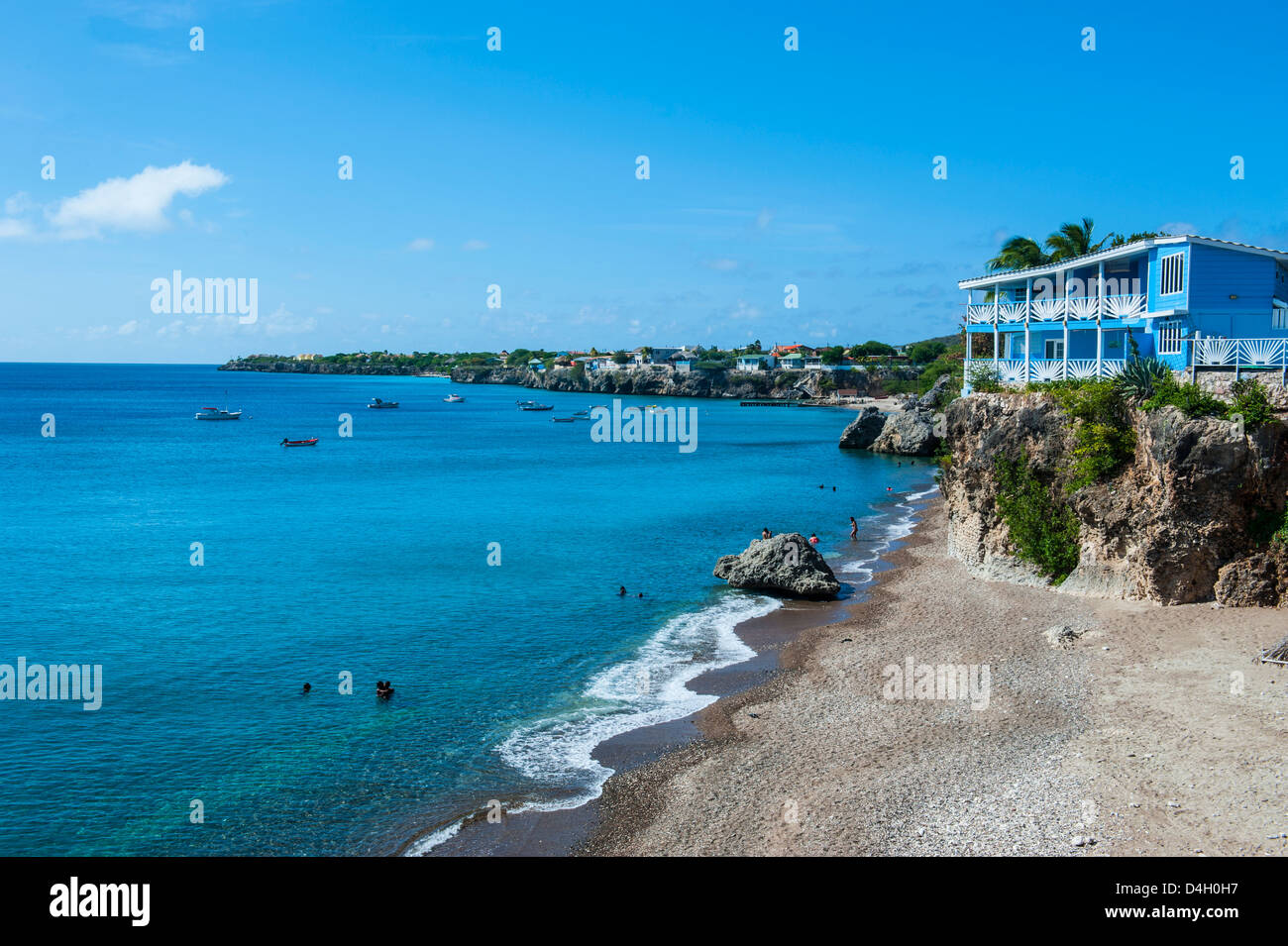 Playa Kalki, Curacao, ABC Islands, Netherlands Antilles, Caribbean Stock Photo