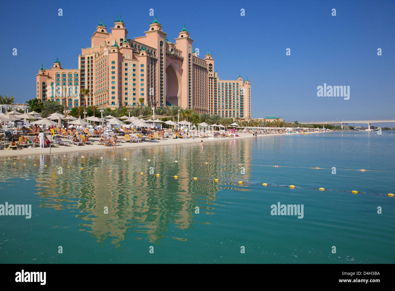 The Palm Resort, Atlantis Hotel, Dubai, United Arab Emirates, Middle East Stock Photo