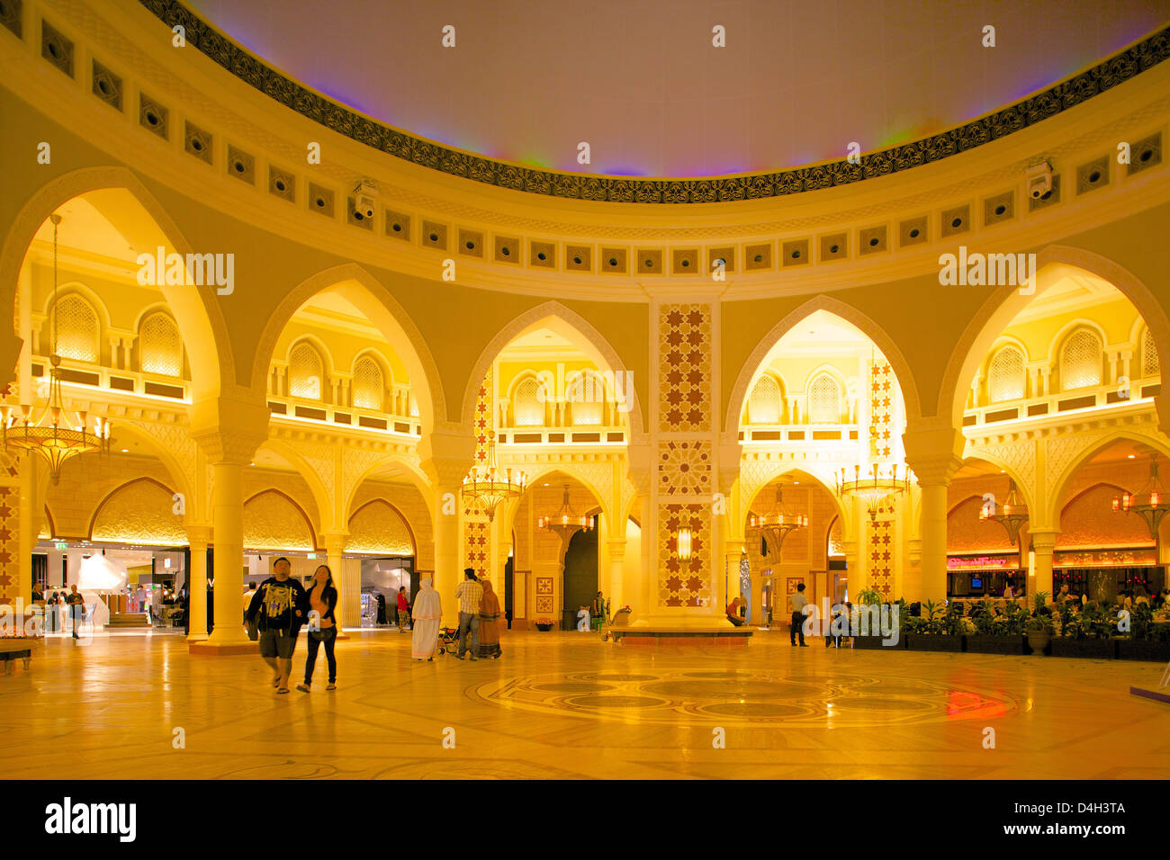 Gold Souk, Dubai Mall, Dubai, United Arab Emirates, Middle East Stock Photo