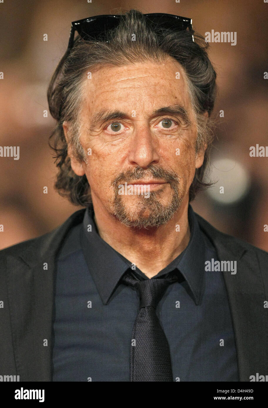 US actor Al Pacino arrives for the opening night of the 3rd Rome