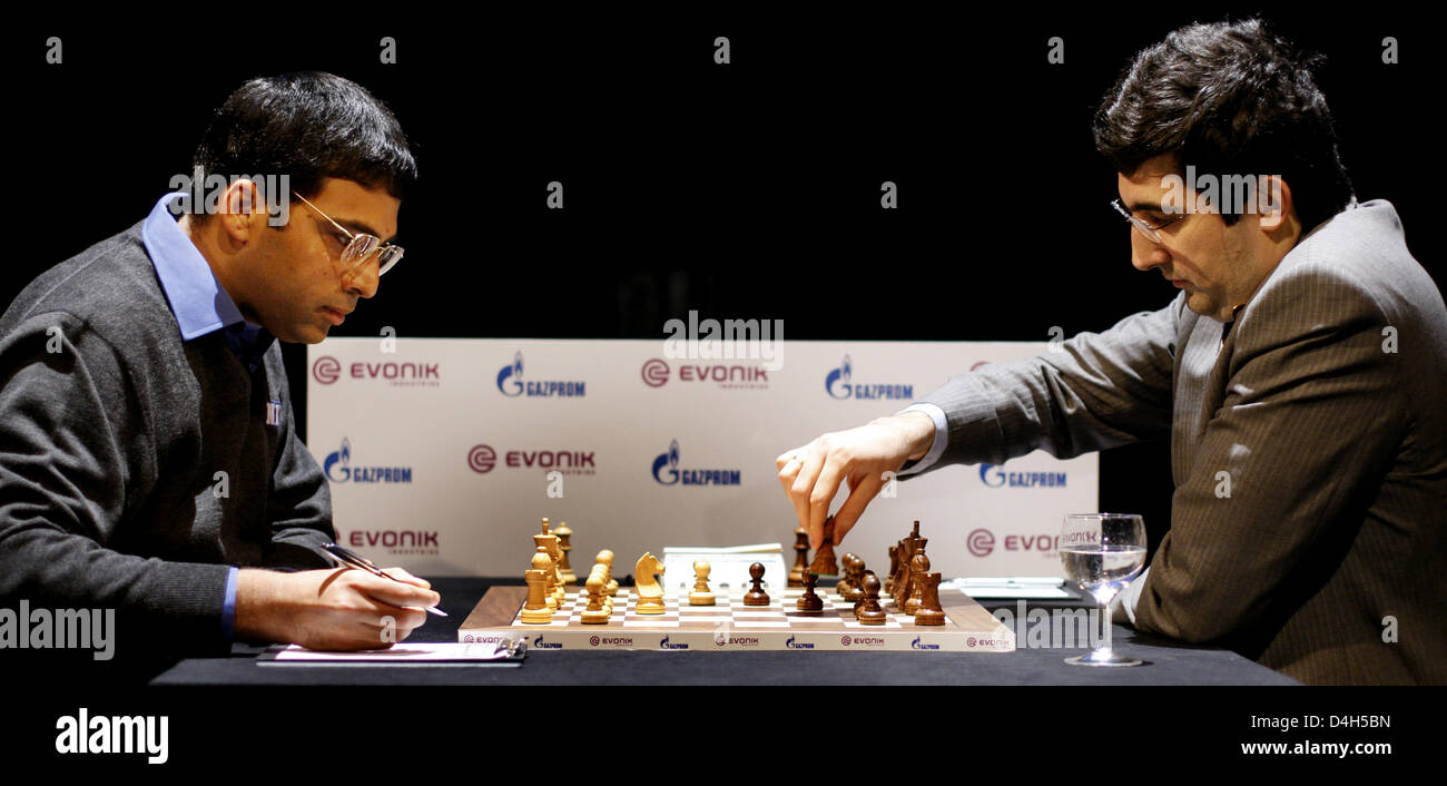 Viswanathan Anand (India) seen during the tenth match of the World