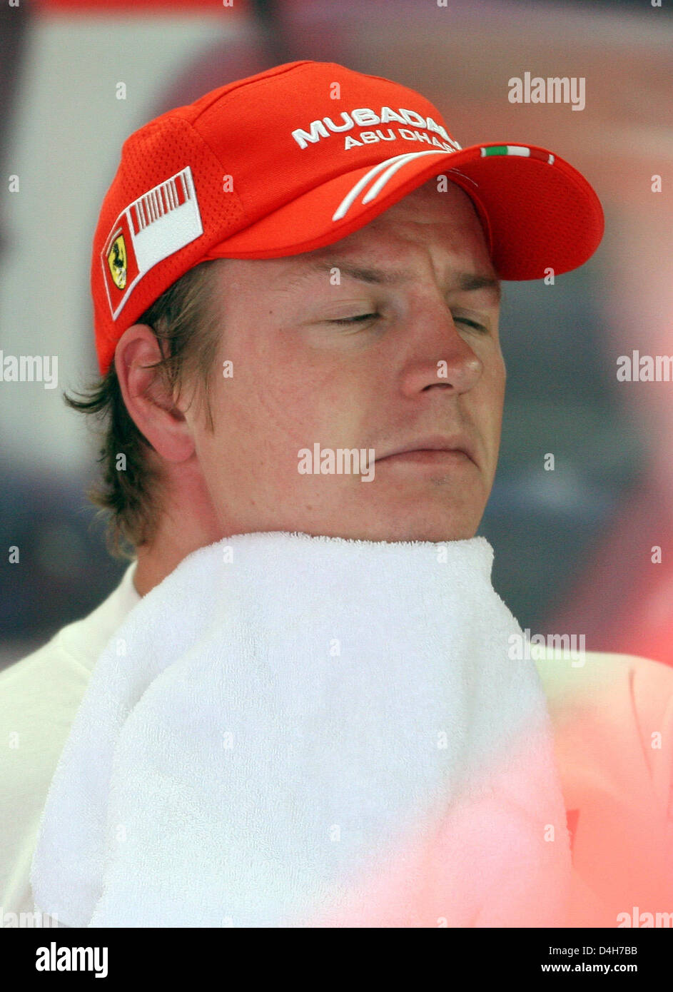 Finnish Formula One driver Kimi Raikkonen of Scuderia Ferrari pictured