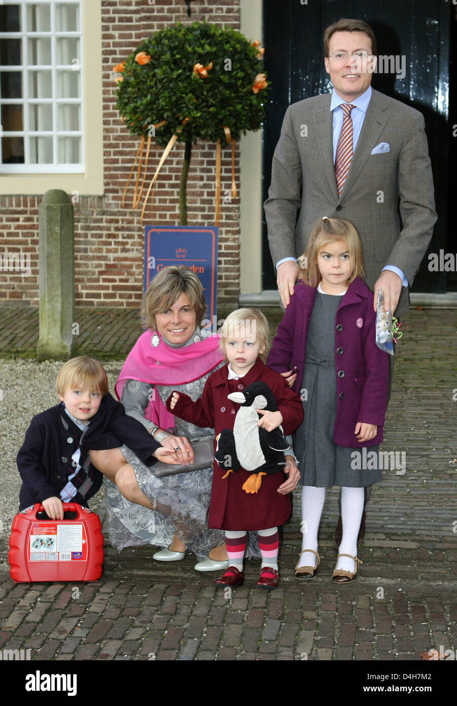 Prince Constantijn and Princess Laurentien with