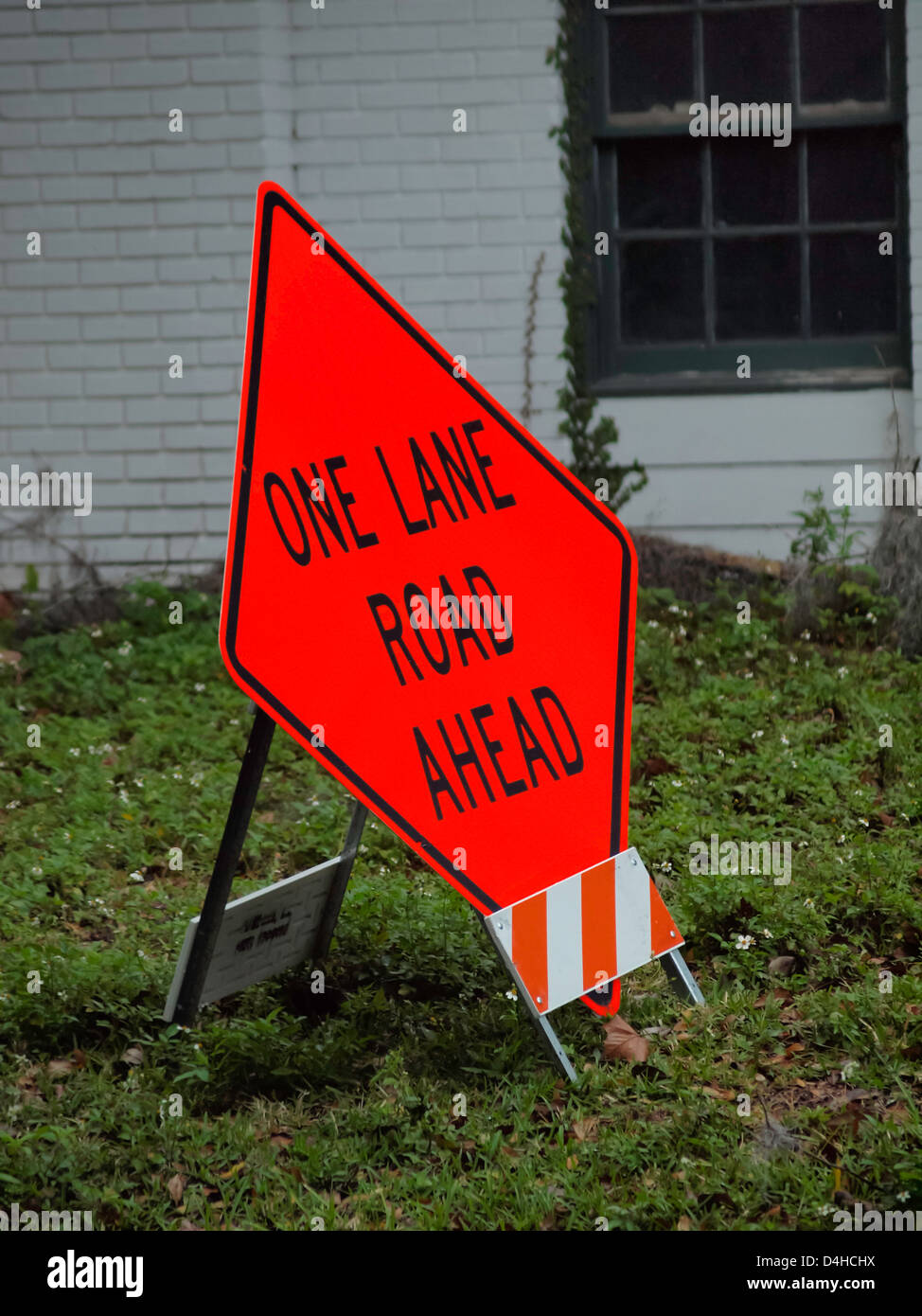 Road Work Sign High Resolution Stock Photography and Images Alamy