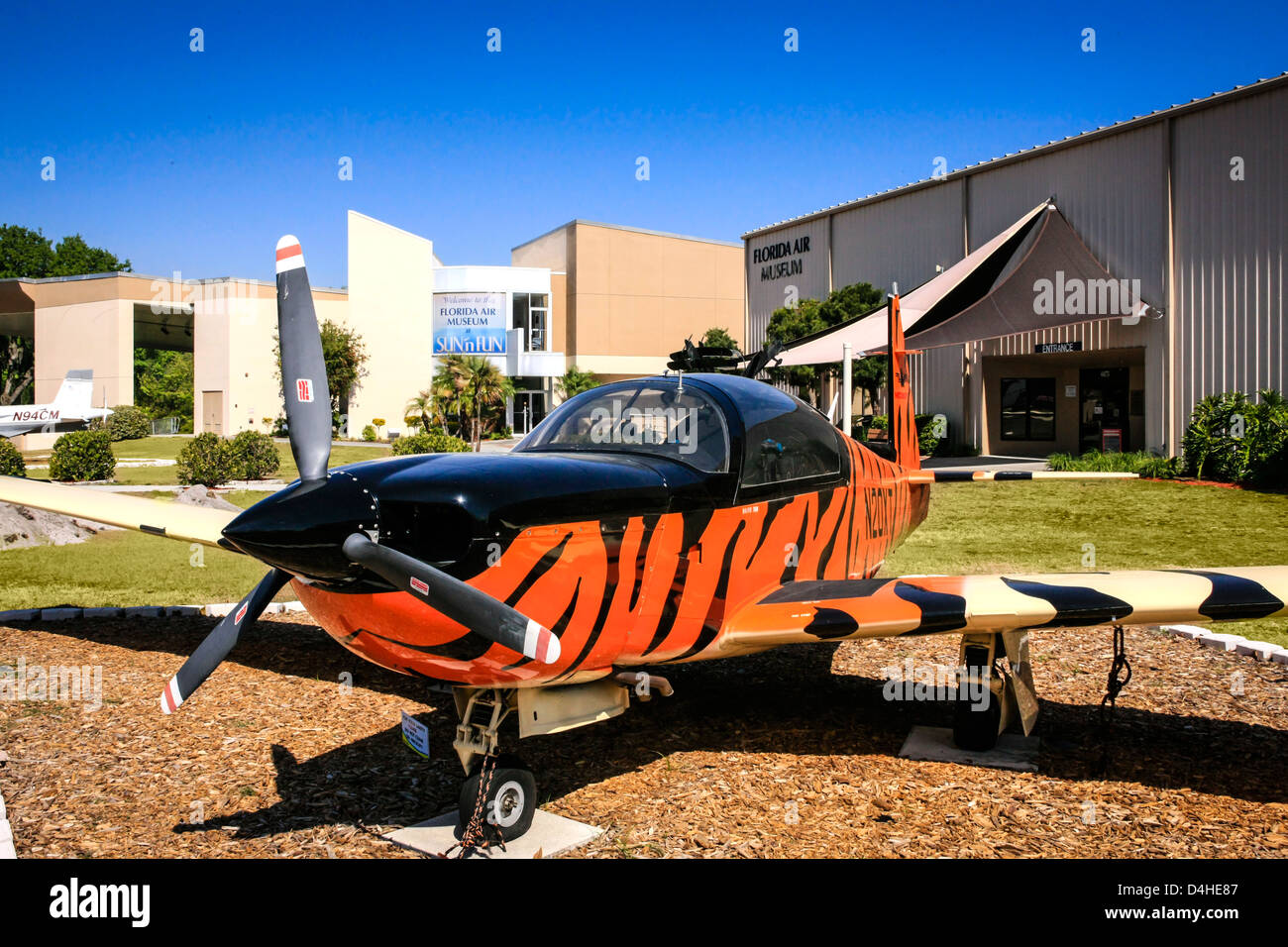 A Mooney M20T outside the Sun n Fun Florida Air Museum at Lakeland Stock  Photo - Alamy