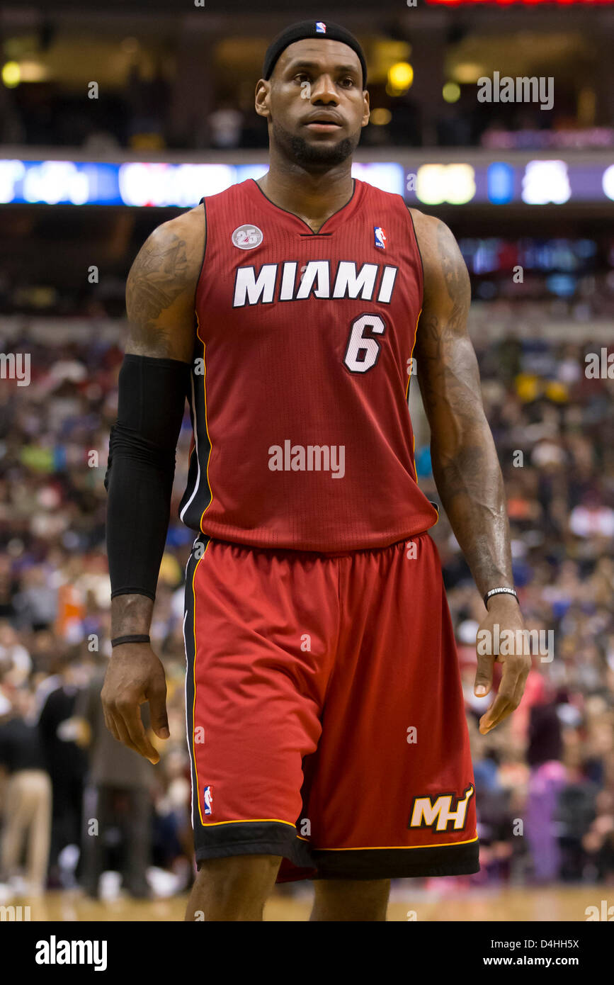 Lebron james best sale heat number 6
