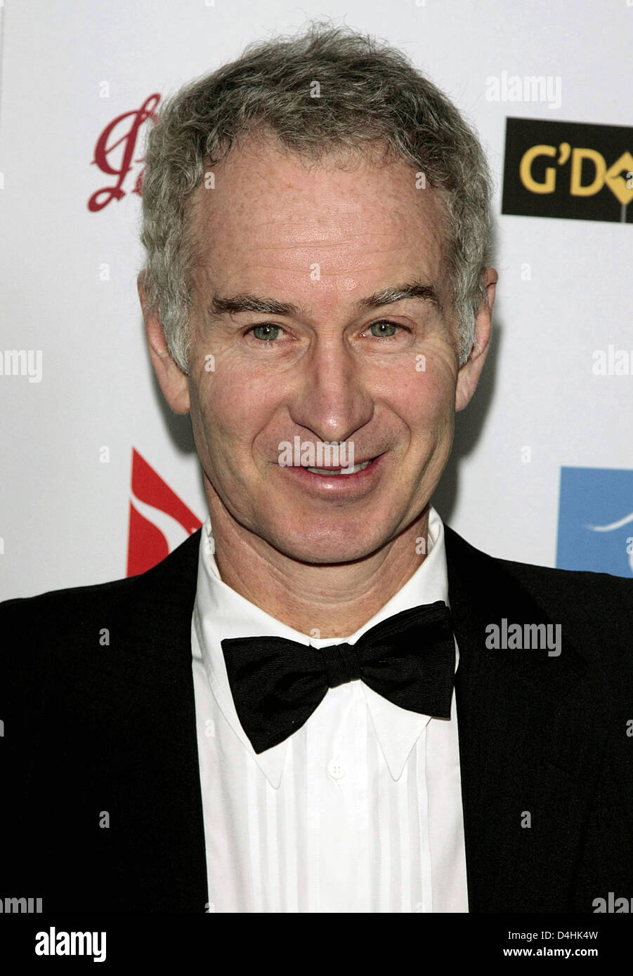 Tennis legend John McEnroe arriving at the G?Day USA - Australia Week 2009 Black Tie Gala at Hotel Renaissance in Los Angeles, 18 January 2009. Australia Week?s signature event, the Black Tie Gala, is a red carpet event that honors high profile individuals for significant contributions in their respective industries and for excellence in promoting Australia in the United States. Ph Stock Photo