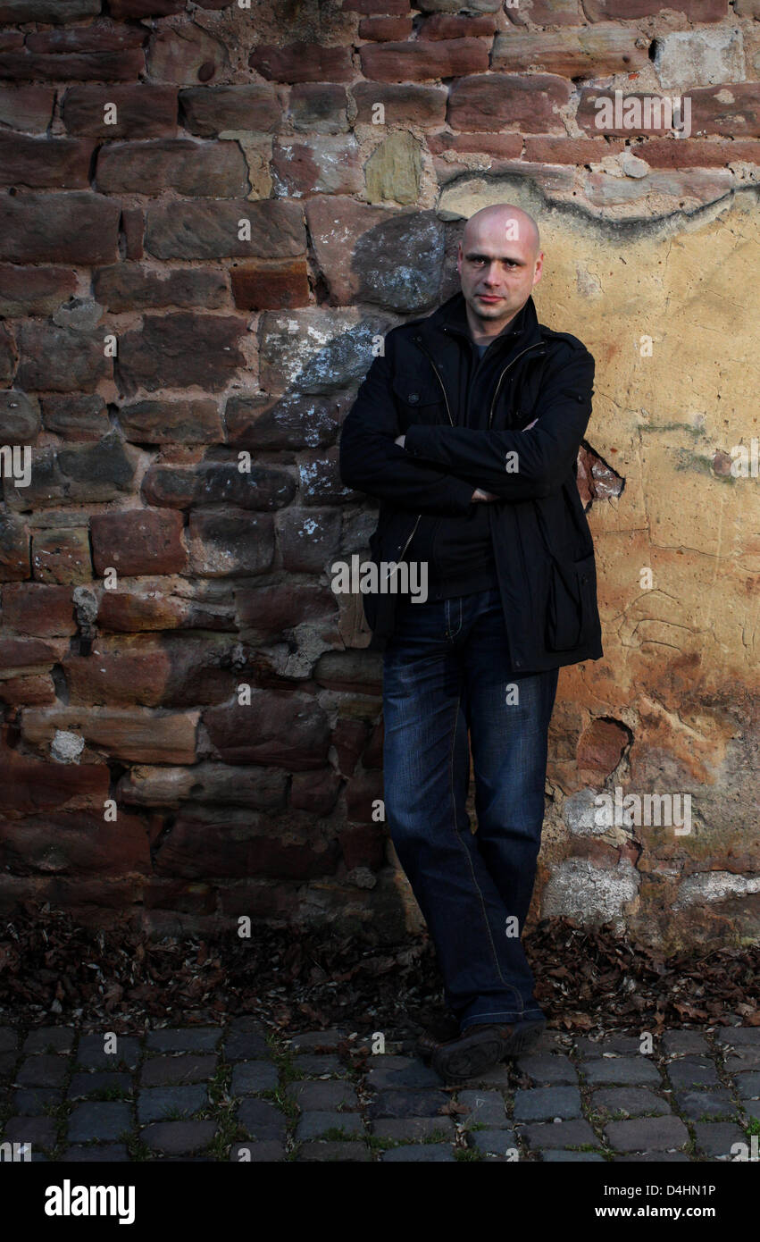German filmmaker Jochen Alexander Freydank poses in Saarbruecken