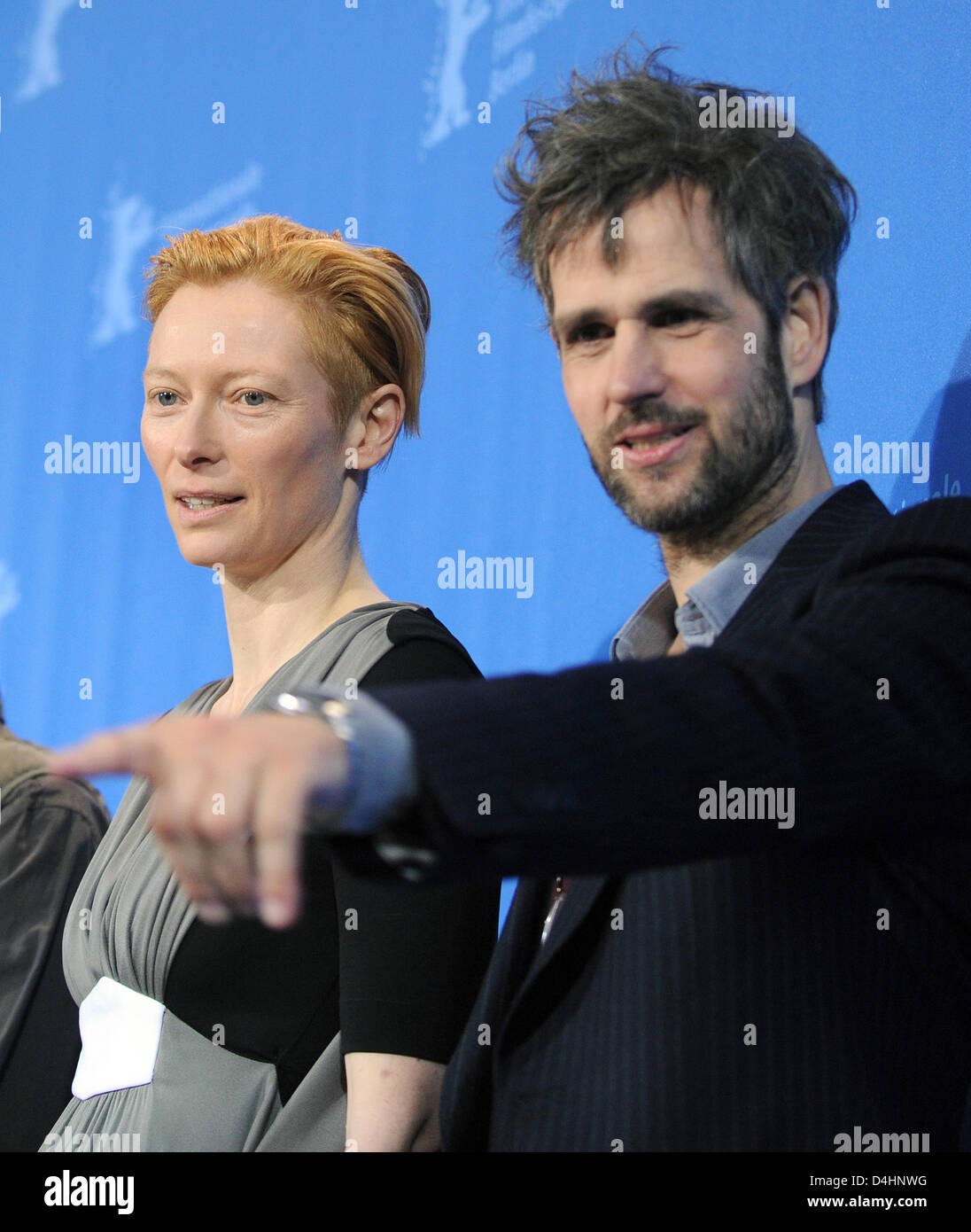 Berlinale jury members Tilda Swinton (Scottland) and Christoph Berlinale jury members Tilda Swinton (Scottland) and Christoph