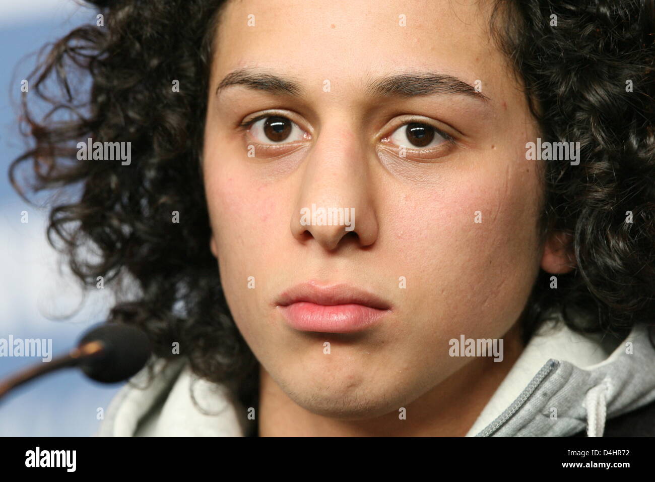 French actress Firat Ayverdi shown at the press conference for her film ...