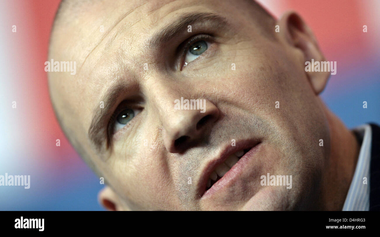 British actor Ralph Fiennes pictured at the press conference on his ...