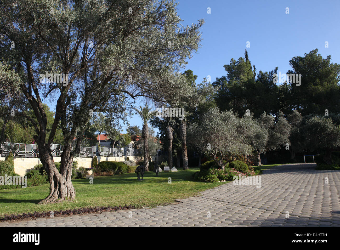 Beit HaNassi ('President's House'), also known as Mishkan HaNassi ('Presidential Residence') Stock Photo