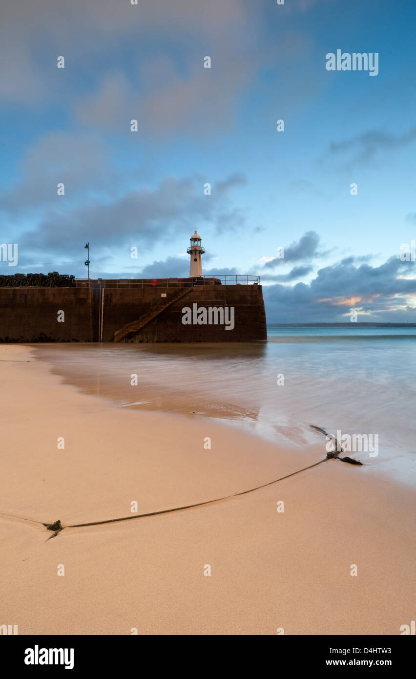 St Ives Harbour,St Ives, Cornwall,England,UK,, Stock Photo