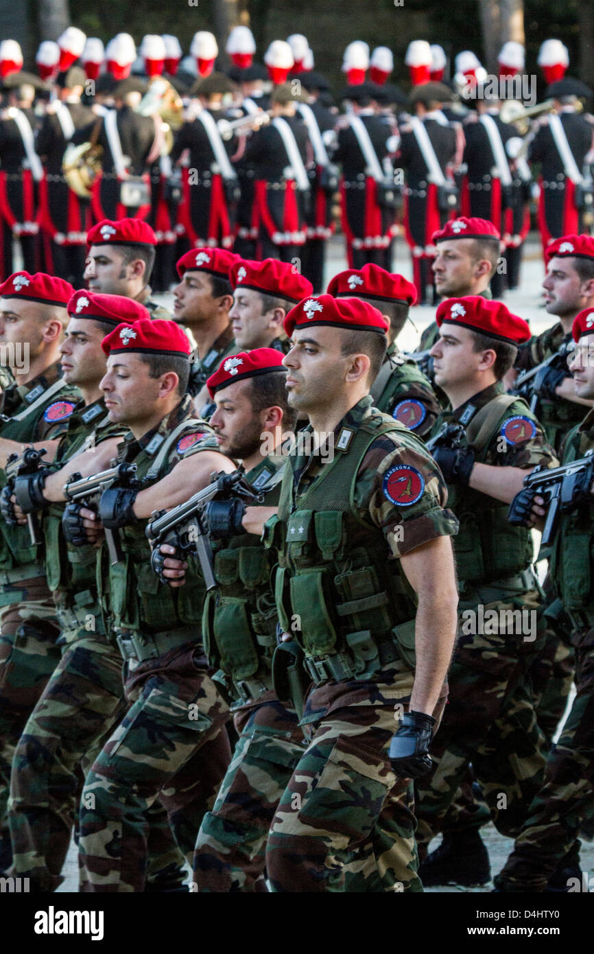 198 anni carabinieri, roma, lazio, italia, europa Stock Photo Alamy