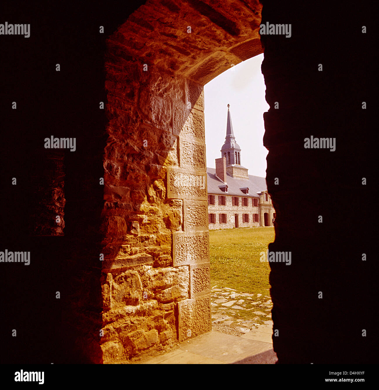 Fortress of Louisbourg;Cape Breton;Canada;Nova Scotia;East Coast;Atlantic Coast; Stock Photo