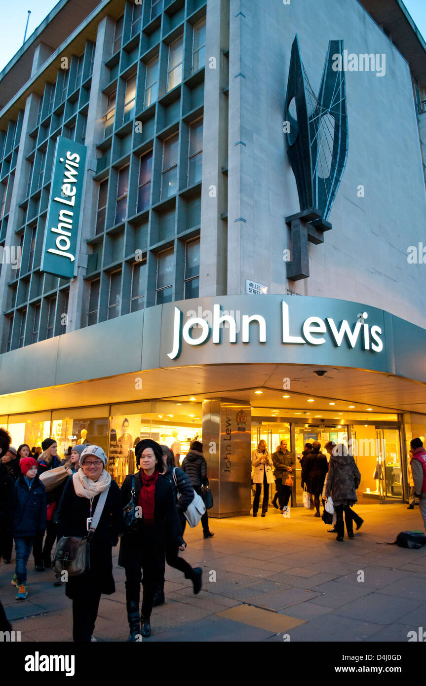 John Lewis department store on Oxford Street, London UK Stock Photo Alamy