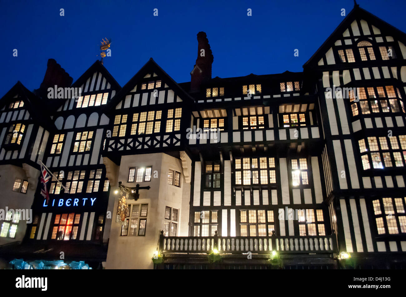 Liberty department store in West End, London UK Stock Photo Alamy