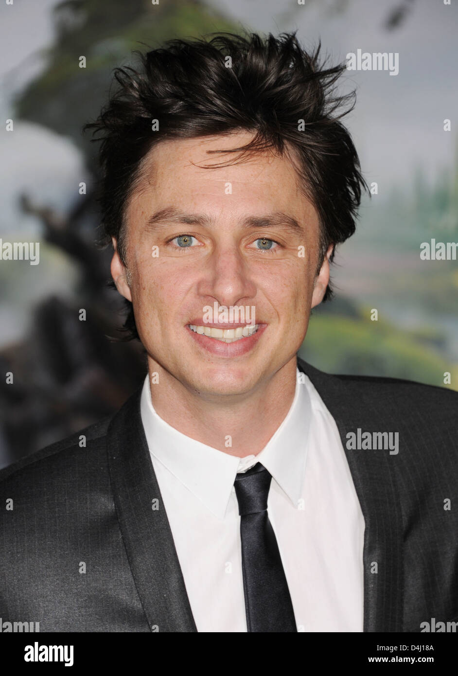 ZACH BRAFF US film actor in February 2013.Photo Jeffrey Mayer Stock Photo Alamy