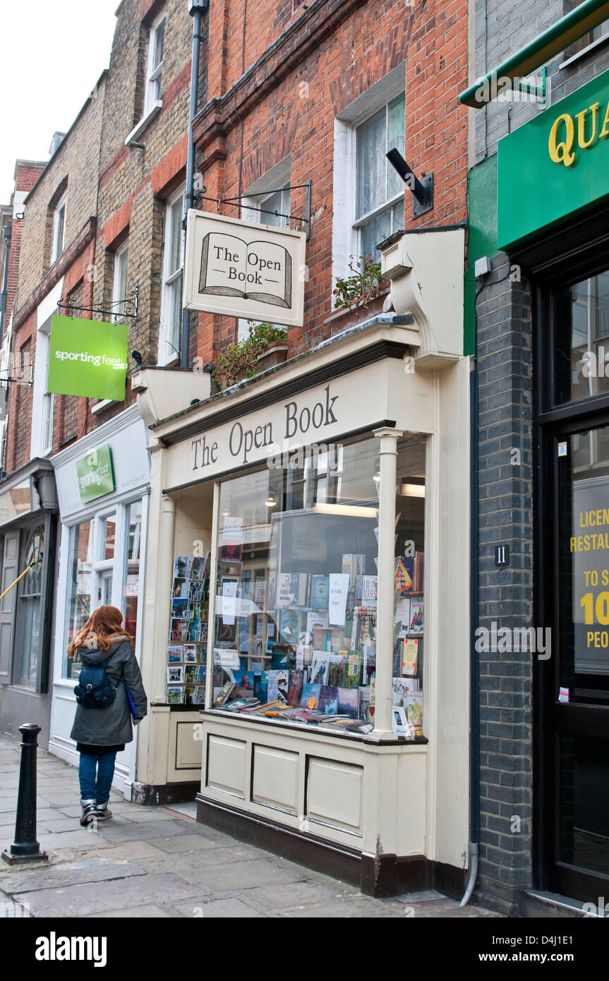 The Open Book Richmond upon Thames, London, UK Stock Photo Alamy