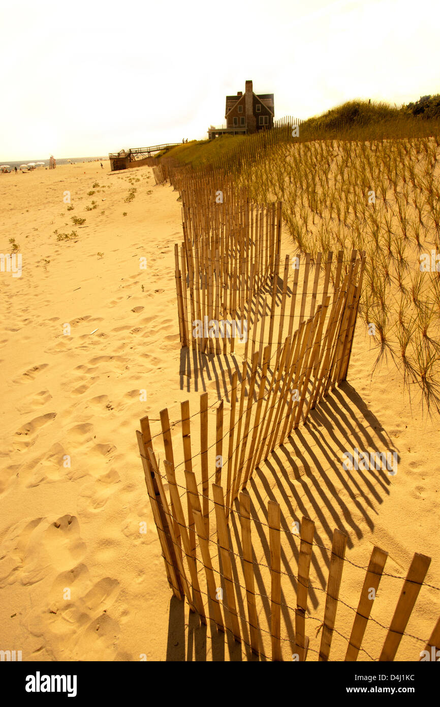 BEACH HOUSE ON DUNES ATLANTIC BEACH AMAGANSETT SUFFOLK COUNTY LONG ISLAND NEW YORK STATE USA