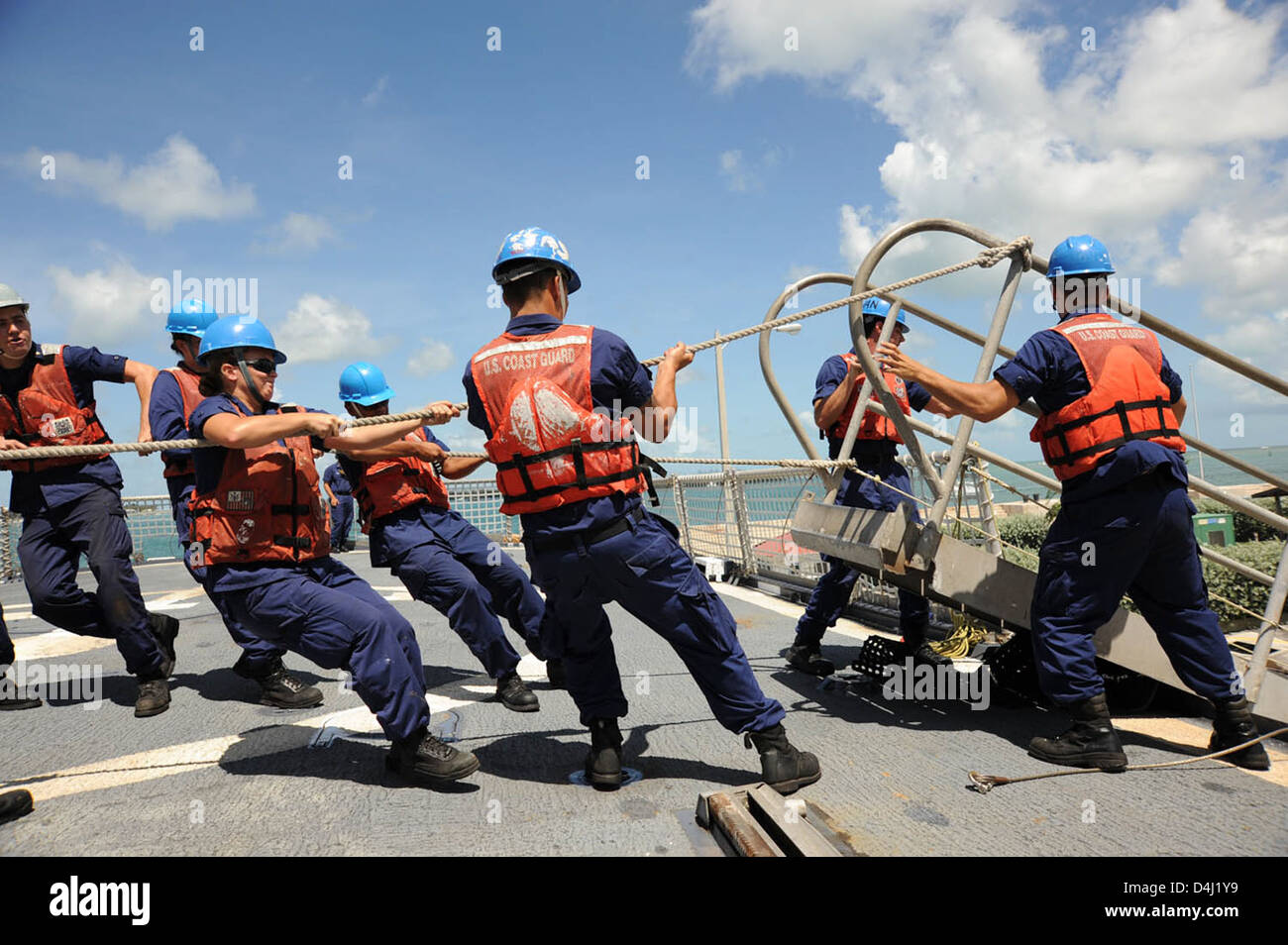 The term 'getting underway' refers to the departure of a ship or vessel ...