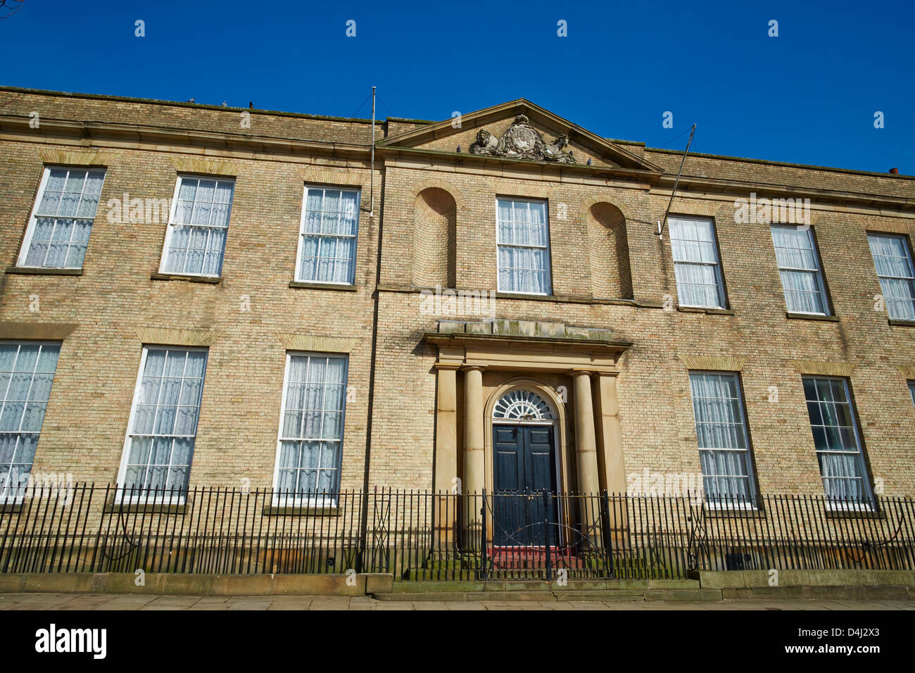 The Judges Lodgings popular for meetings and events Castle Hill Lincoln Lincolnshire England Stock Photo