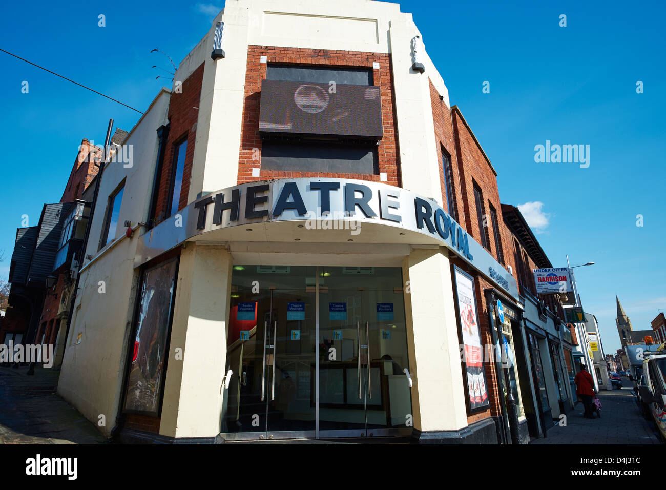 Theatre Royal Clasketgate Lincoln Lincolnshire England Stock Photo