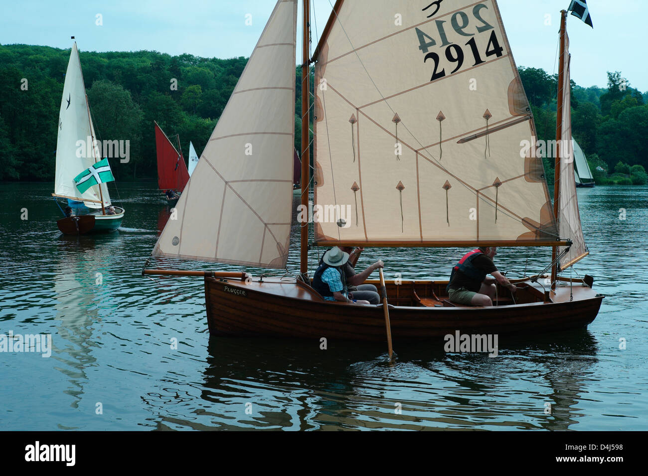 Thames Beale Park Boat Show, Pangbourne,England June 2010. Traditional