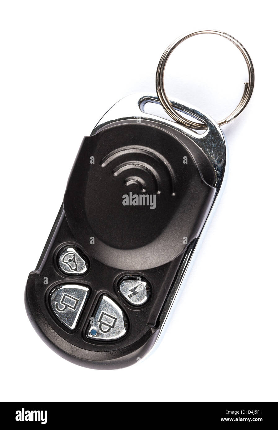 Black Remote Control Key, Isolated Stock Photo Alamy