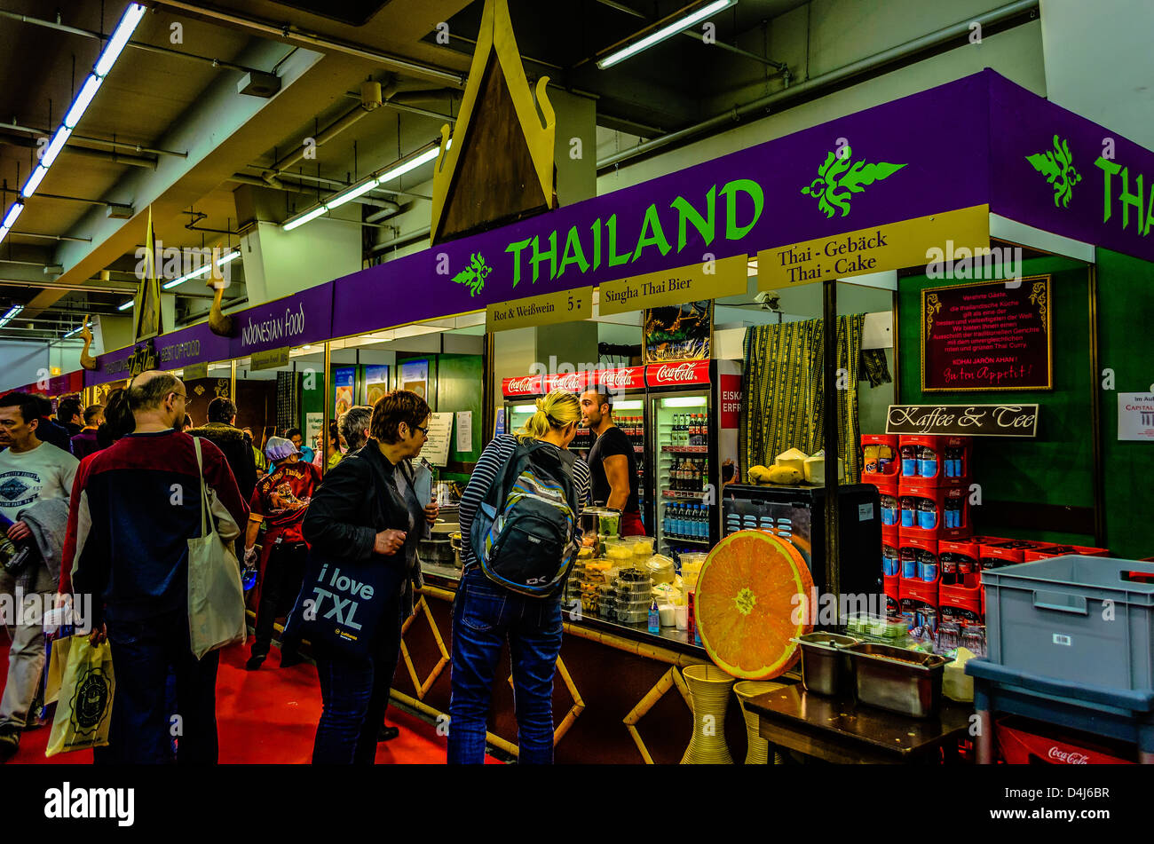 The World's Leading Travel Trade Show, Berlin, Germany, Thai food stall